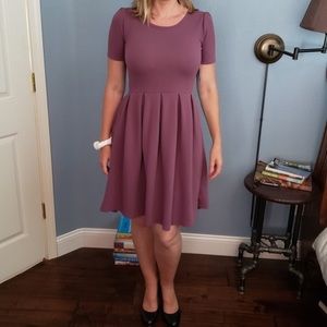 LulaRoe Amelia Dress in Purple
